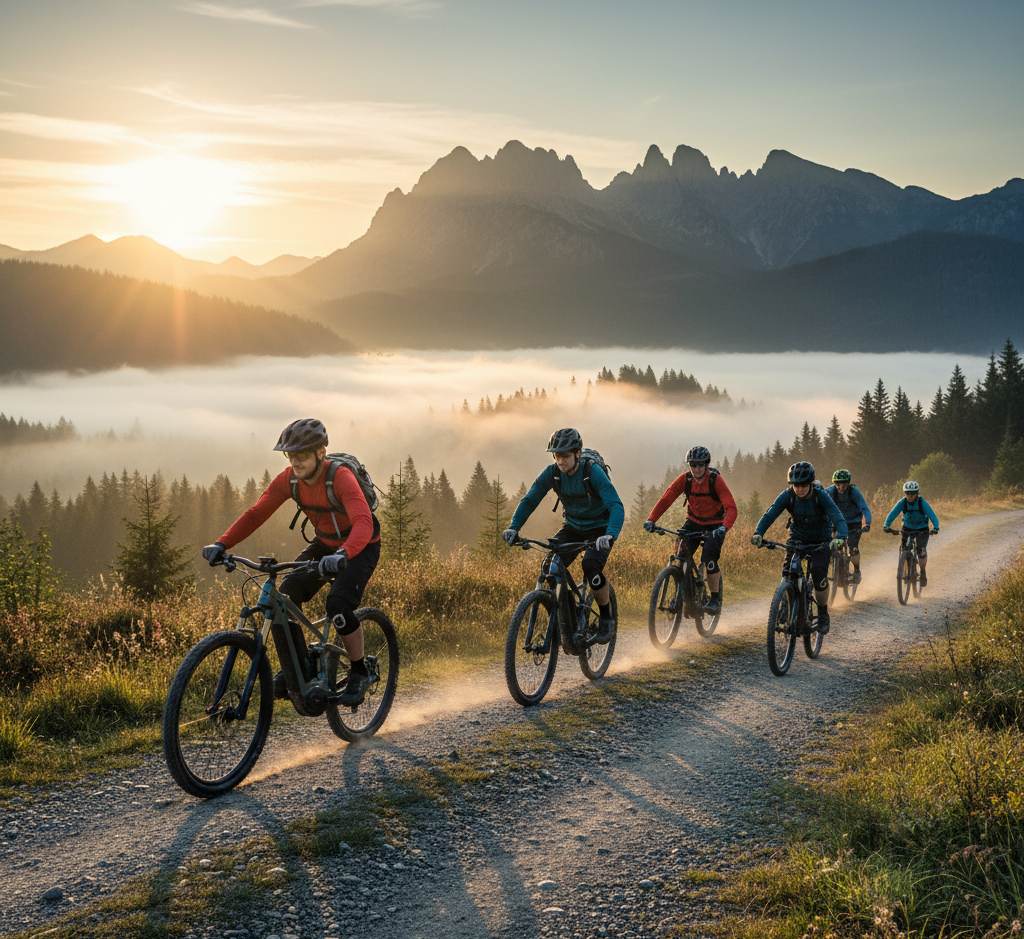 Górskie wycieczki rowerowe zorganizowane WLM Rental